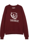 THE GREAT The College printed cotton-jersey sweatshirt