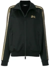 DSQUARED2 SEQUIN LOGO TRACK TOP