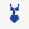 THREE GRACES THREE GRACES BRIDGET GATHERED BIKINI,TGLS25TGLS3012966539