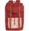 HERSCHEL SUPPLY CO LITTLE AMERICA - MID VOLUME BACKPACK - RED,10020-01848-OS
