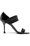 PRADA 95 PATENT-LEATHER SANDALS