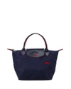 Longchamp Le Pliage Club Small Top-handle Tote Bag In Navy