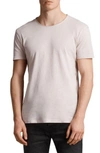 Allsaints Slim Fit Crewneck T-shirt In Opal Pink