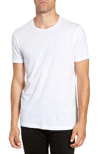 Allsaints Slim Fit Crewneck T-shirt In Chalk White
