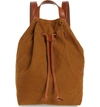 MADEWELL SOMERSET CANVAS BACKPACK - BROWN,H6619