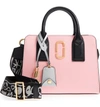 MARC JACOBS LITTLE BIG SHOT LEATHER TOTE - PINK,M0013267