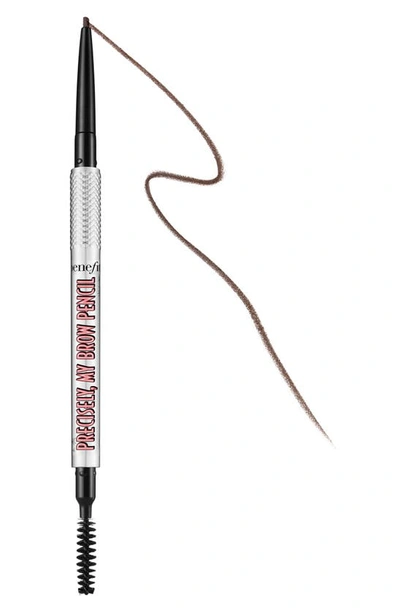 Benefit Cosmetics Mini Precisely, My Brow Pencil Waterproof Eyebrow Definer Shade 5 .001 oz/ .04 G In Shade 5 (warm Black-brown)