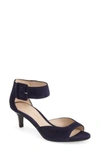 Pelle Moda 'berlin' Sandal In Midnight Suede