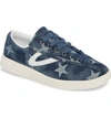 Tretorn Nylite Plus Canvas Sneakers In Dark Navy/ Vintage White