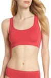 Hanro 'touch Feeling' Crop Top In Bloom