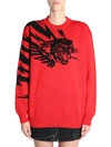 GIVENCHY FLYING CAT JUMPER,10641506