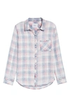 Rails Hunter Plaid Shirt In Berry Sky Shell
