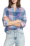 Rails Charli Shirt In Laguna Coast Azalea