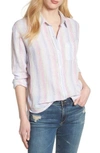 Rails Charli Rainbow Striped Shirt In Isla Stripe