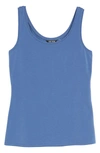 Nic + Zoe 'perfect' Tank In Mosaic Blue 2