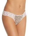 HANKY PANKY LOW-RISE PRINTED LACE THONG,1F1034