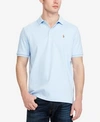 Polo Ralph Lauren Classic Fit Pima Cotton Polo Shirt In Elite Blue