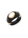 AUR LIE BIDERMANN DIANA GOLDPLATED STONE RING,0400098951404