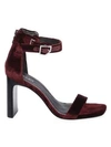 RAG & BONE Ellis Velvet Ankle-Strap Sandals