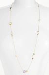 Marco Bicego Women's Jaipur Color 18k Yellow Gold & Multi-stone Station Necklace In Multi