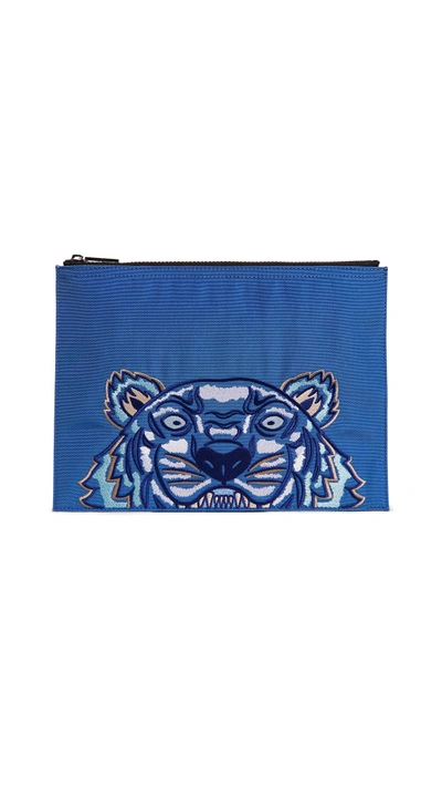Kenzo Tiger Blue Capsule Pouch