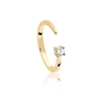 ASTRID & MIYU Aries Zodiac Ring In Gold