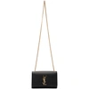 SAINT LAURENT Black Small Kate Chain Bag