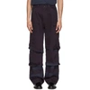 Y/PROJECT Y/PROJECT NAVY MULTI-CUFF TROUSERS