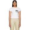 ECKHAUS LATTA White Lapped Baby T-Shirt