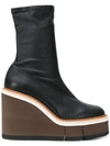 CLERGERIE CHUNKY HEEL BOOTS
