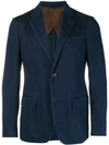 ERMENEGILDO ZEGNA ERMENEGILDO ZEGNA DENIM BLAZER - BLUE