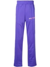 Palm Angels Purple Die Punk Track Pants In Purple