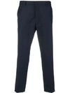 AMI ALEXANDRE MATTIUSSI CROPPED TROUSERS