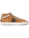 GOLDEN GOOSE GOLDEN GOOSE DELUXE BRAND MIDSTAR SNEAKERS - BROWN