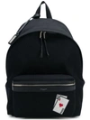 SAINT LAURENT SL Playing Cards City backpack
