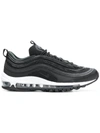 Nike Air Max 97 Leather Sneakers In Black