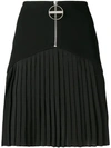 GIVENCHY ZIPPED PLEATED SKIRT