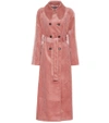 ALEXA CHUNG CORDUROY TRENCH COAT,P00326895