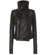 RICK OWENS FOREVER CLASSIC LEATHER BIKER JACKET,P00324694