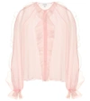 GIAMBATTISTA VALLI SILK BLOUSE,P00333804