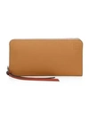 LOEWE Colorblock Leather Zip-Around Wallet
