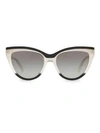 VALENTINO 54MM Cat-Eye Sunglasses