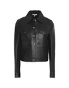 MICHAEL KORS Leather jacket,41827623PG 3
