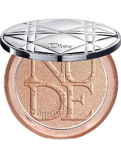 Dior Skin Nude Luminizer Shimmering Glow Powder In 01 Nude Glow