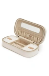 WOLF 'CHLOE' ZIP JEWELRY CASE - IVORY,301253