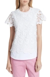 TED BAKER LACE FRONT SWEATER,WC8W-GK08-KITTA