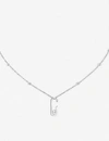 MESSIKA MOVE ADDICTION 18CT WHITE-GOLD AND DIAMOND NECKLACE,5258-10251-6815W