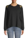 KENNETH COLE Embellished Sweatshirt,0400098903770