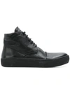 THE LAST CONSPIRACY THE LAST CONSPIRACY BUFFED SOLE ANKLE BOOTS - BLACK