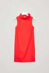 COS SLEEVELESS DRESS WITH HIGH NECK,0518557004